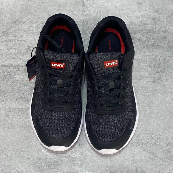 Levi's Other - LEVI'S Black Men's Delta Knit Breathable Chunky Sole Lightweight Sneakers